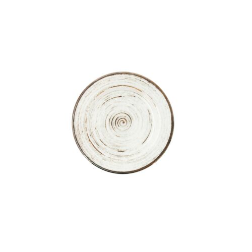 Plato llano Brass brush deco