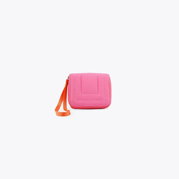 Monedero nylon acolchado