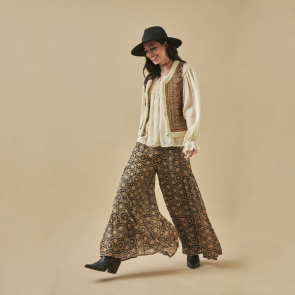 Pantalon ancho